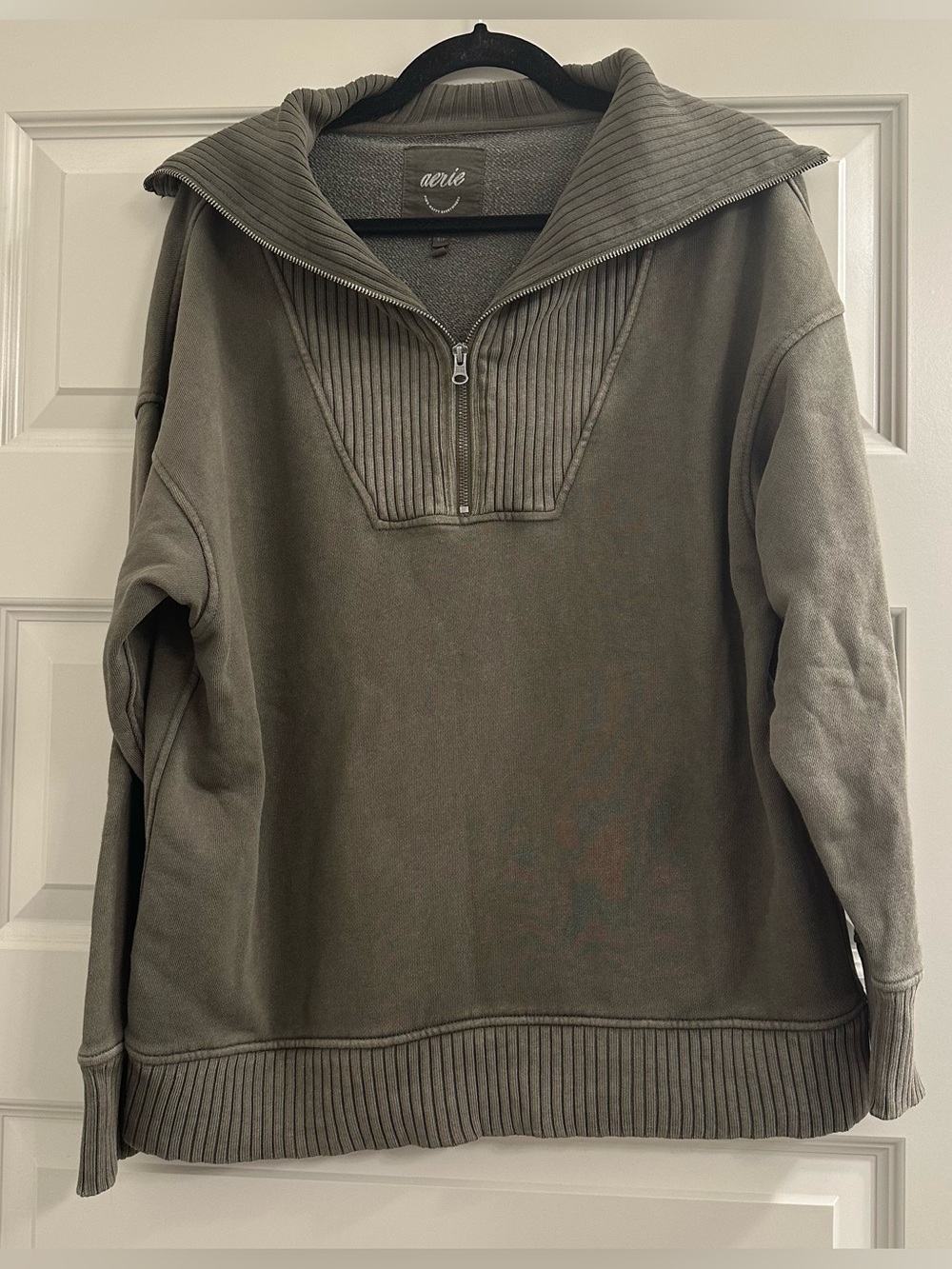 Aerie Oversized Quarter Zip